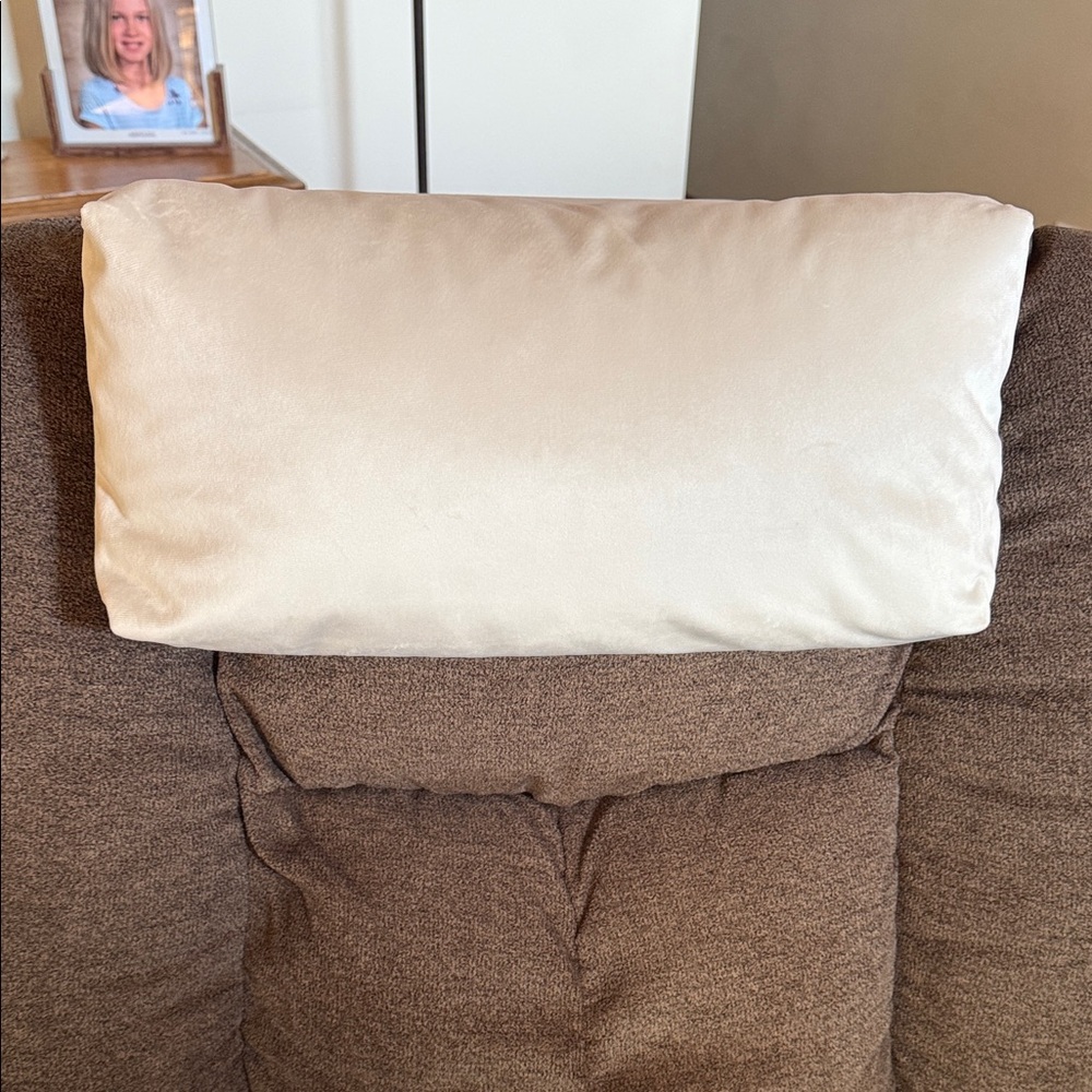 Elegant Cream Armchair Cover